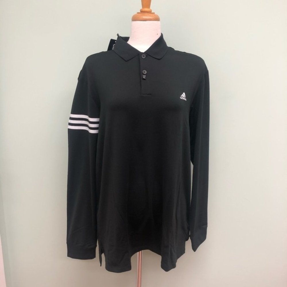 Adidas Long Sleeve Golf Polo Shirt
